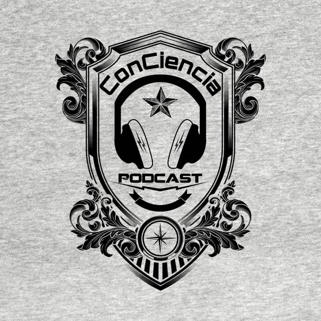 ConCiencia Shield White Design by ConCiencia Media